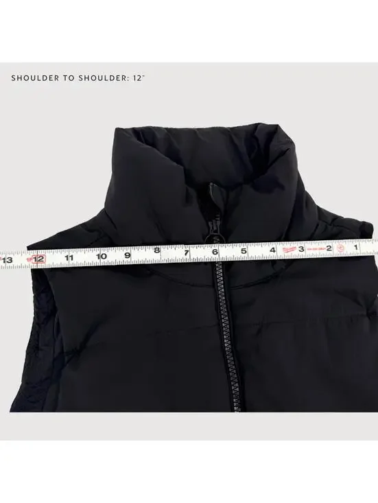 Vuori Canyon Insulated Vest Black Full Zip XS Active - Picture 8 of 9